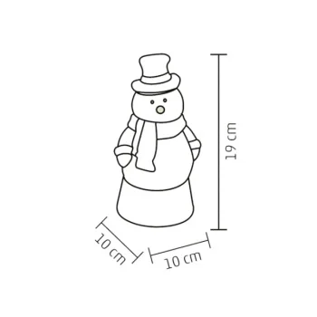 Home fenjer sa efektom padanja snega i LED diodom LTN18-3 Home fenjer sa efektom padanja snega i LED diodom LTN18-3